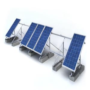 Justerbart trekants solpanel takmonteringssystem / engros flat takmonteringssystem