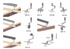 Solpanel takmonteringsbeslag