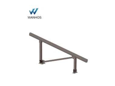 Solar Energy System Ground Mounting System på de åpne feltene,