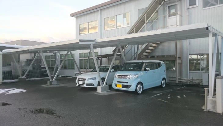 Aluminum Solar Carport Mounting System