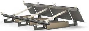Aluminium Ballasted Solar Panel Mounting System