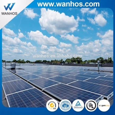 Solcellepanelsystem Solenergisystem Solar ballastert monteringssystem uten skader Flattak