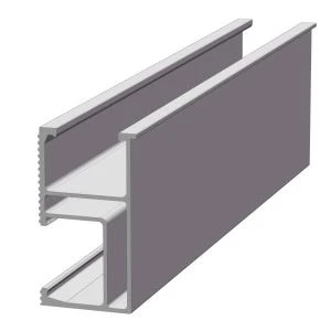 Solmonteringsskinne til solpanel takmonteringssystem