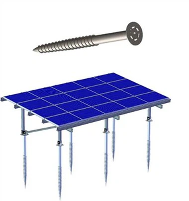Hot Dip Galvanisert Ground Screw Hauger