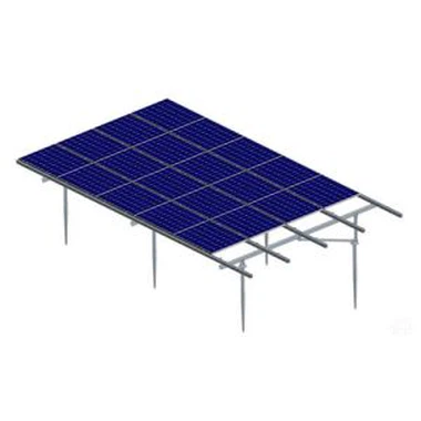 Solcellepanel Jordmontert aluminiumsstativ