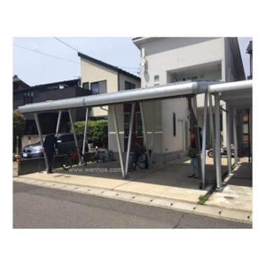 Vanntette solcellebraketter Carport Solar Pv Carport For solenergi monteringssystem